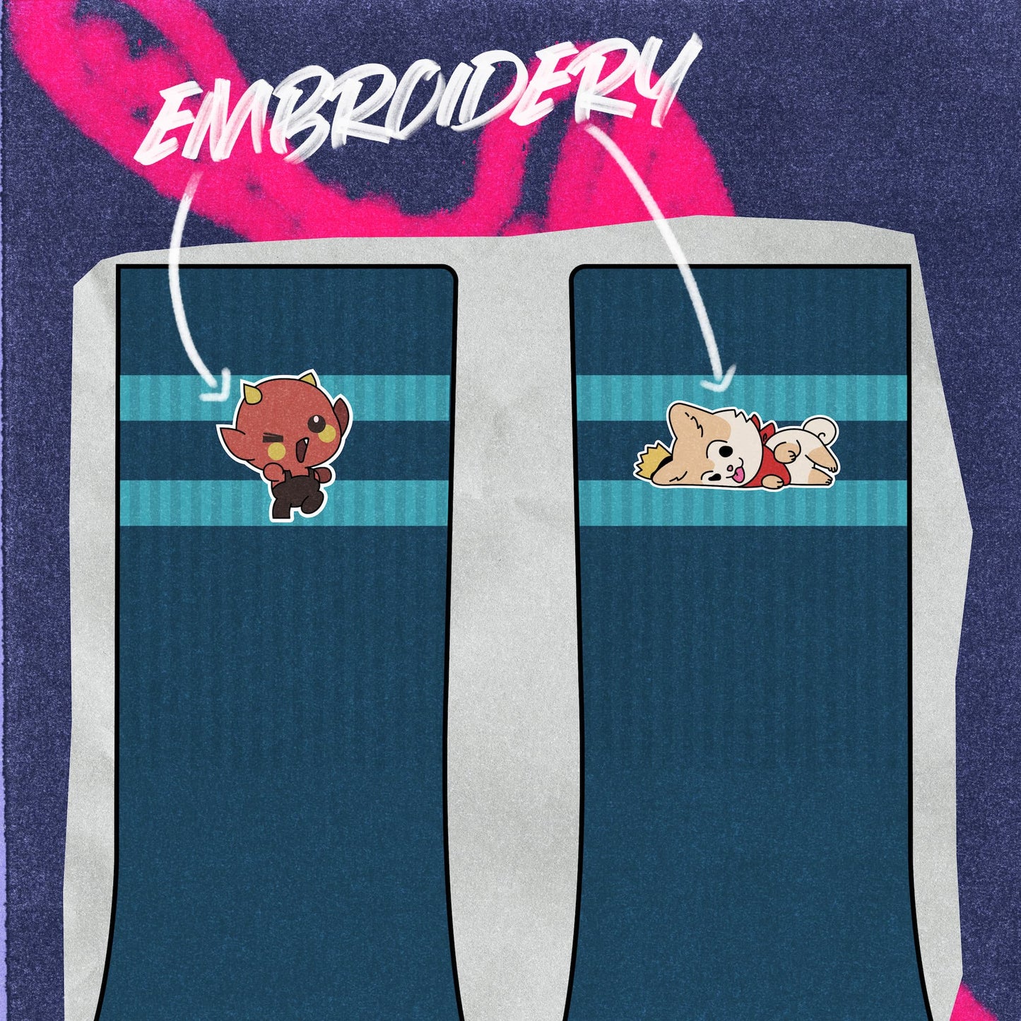 Onigiri Sport Socks